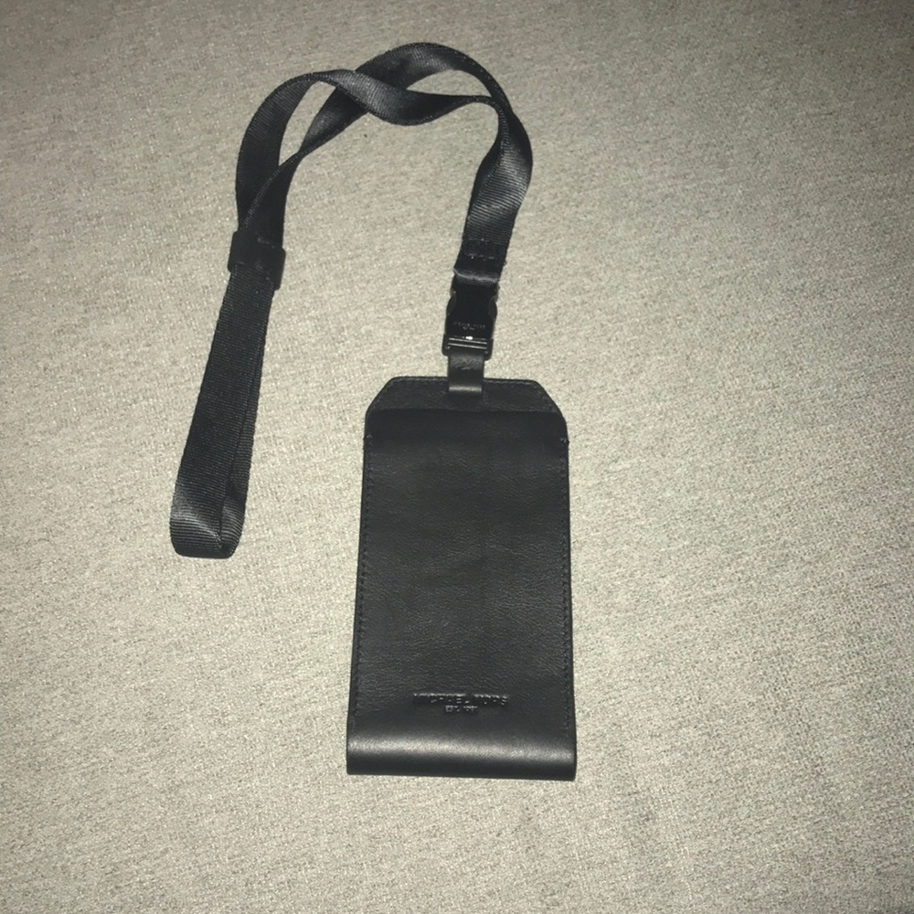 Michael Kors Badge and Phone Carrier